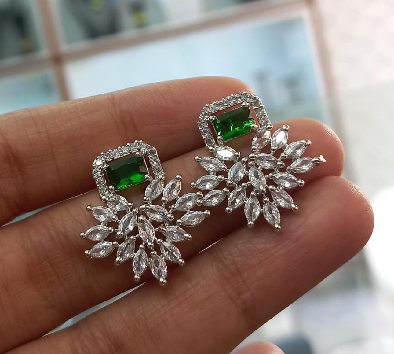 Handmade Garima Diamond Earrings