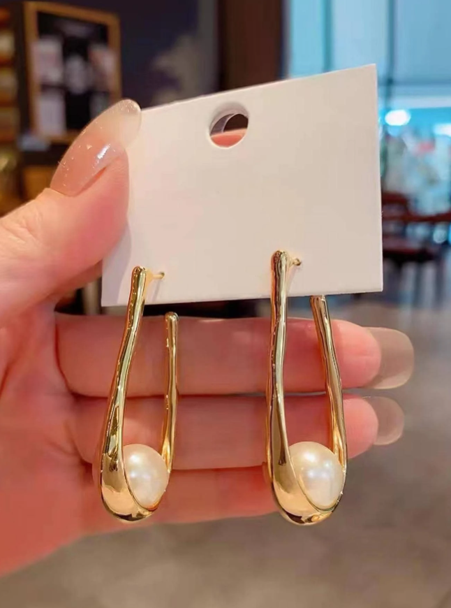 Marina Pearl Drop Earrings